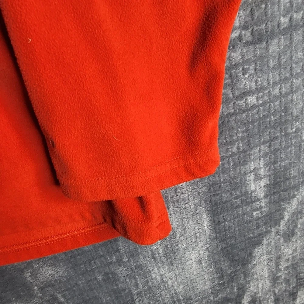 The North Face‎ Mens L Fleece Pullover Red Glacier TKA 100 1/4 Zip